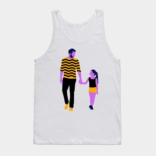 FATHER DAUGHTER LOVE DESIGN Tank Top